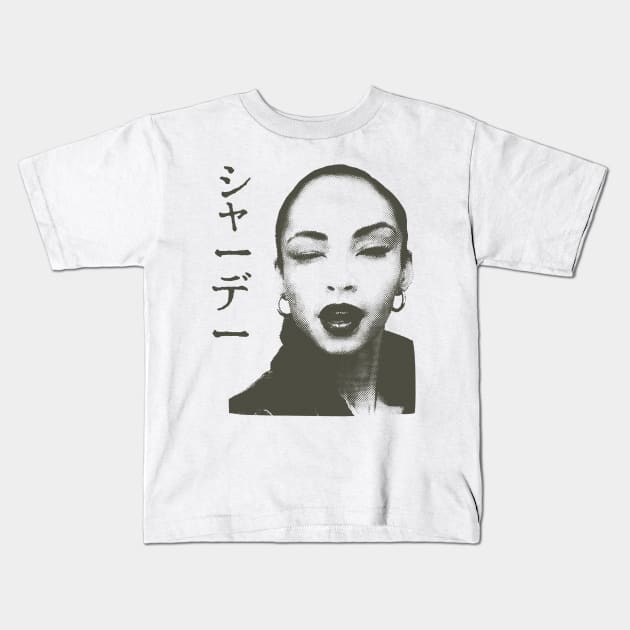 Sade Japanese Tour Kids T-Shirt by wintoastore